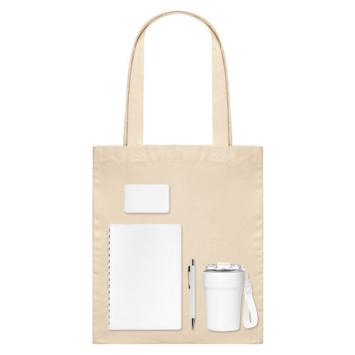 Подарочный набор Welcome Pack, белый (термокружка, ежедневник, р 1 Подарочный набор Welcome Pack, белый (термокружка, ежедневник, р 1