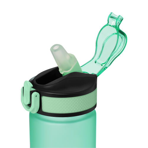 Бутылка для воды Flip mini, бирюзовая 3