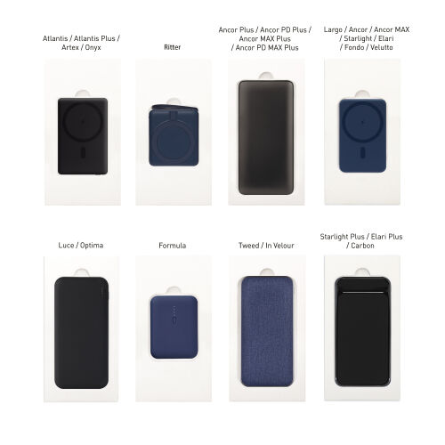 Подарочная коробка без ложемента для ежедневника, ручки и аккуму 2