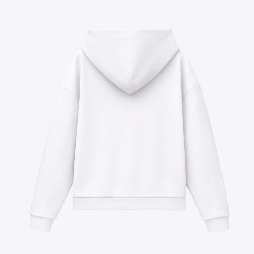 Худи релакс унисекс Баланс (Balance), с начесом, белый, размер 3 2