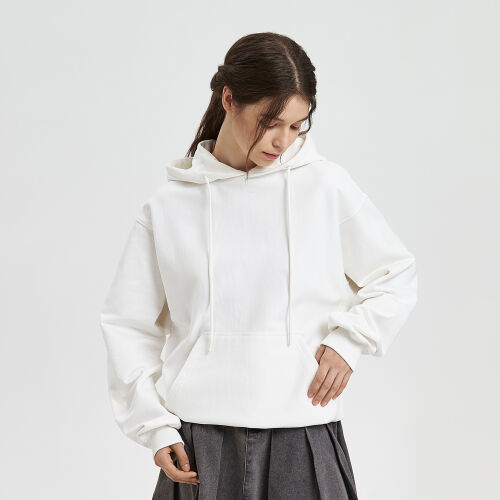 Худи релакс унисекс ADVENTURE, белый, размер XS/S 1