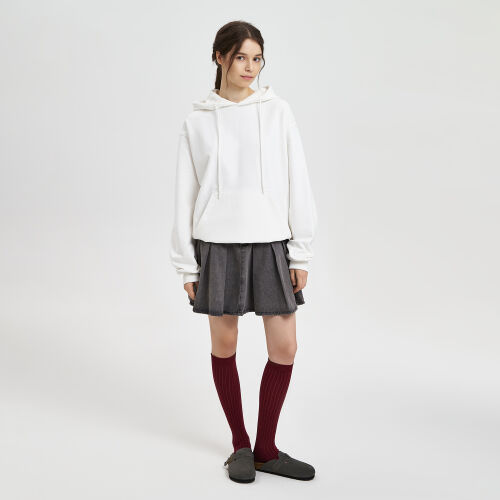 Худи релакс унисекс ADVENTURE, белый, размер XS/S 2