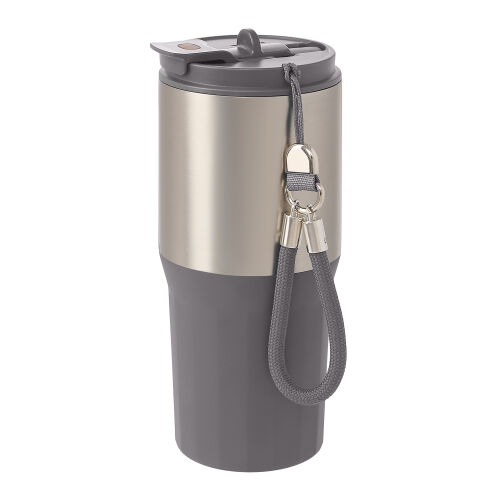 Термокружка вакуумная Авеню (Avenue), серая 4