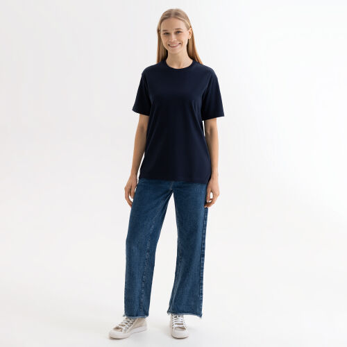 Футболка унисекс Крис (Kris), 150 гр., темно-синяя, размер XXXL 1