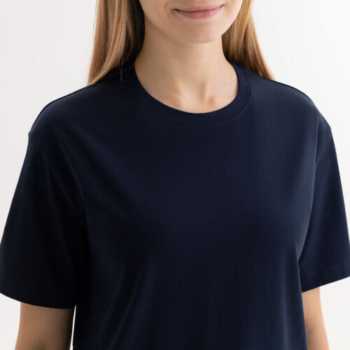 Футболка унисекс Крис (Kris), 150 гр., темно-синяя, размер XXXL 3