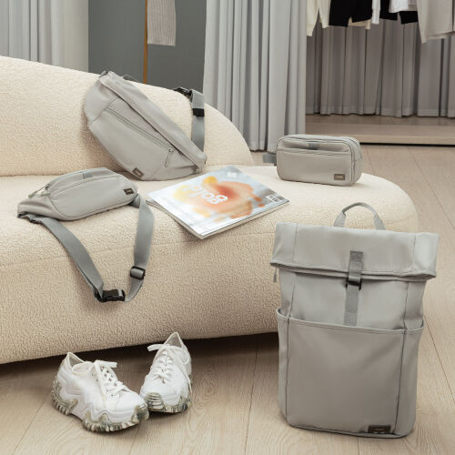 Сумка cross body Boston, серая 1