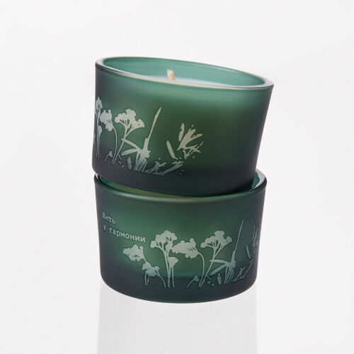 Набор ароматических свечей Сенто (Sento), зеленый 5