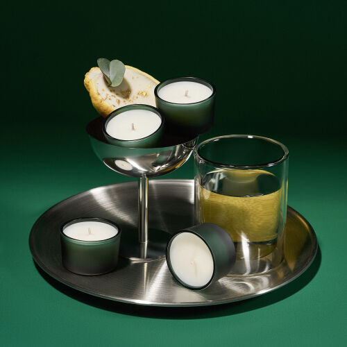 Набор ароматических свечей Sento, зеленый 5