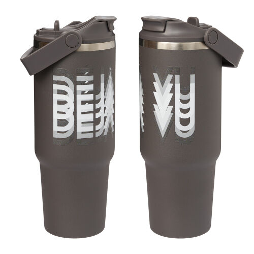 Термокружка вакуумная Montana, серая 1