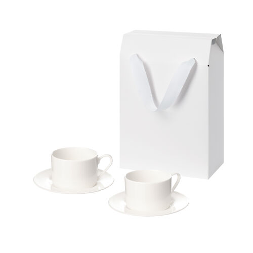 Подарочный набор Mokko в коробке-пакете (две чайных пары) 1