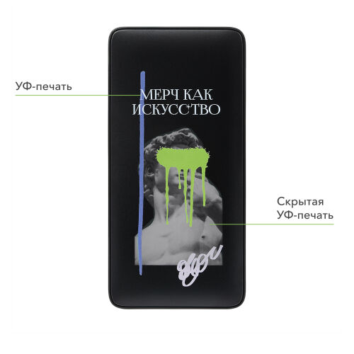 Внешний аккумулятор с цветной подсветкой Анкор Макс Плюс PD (Anc 4