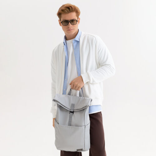 Толстовка на молнии, унисекс TORRES белая, размер XXL 1