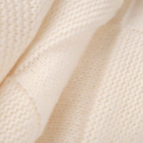 Плед Male вязаный, 160*90 см, бежевый (без  подарочной коробки) 3