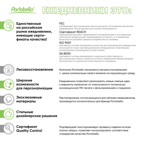 Ежедневник Спарк мини (Spark mini) A6 недатированный, черный 7