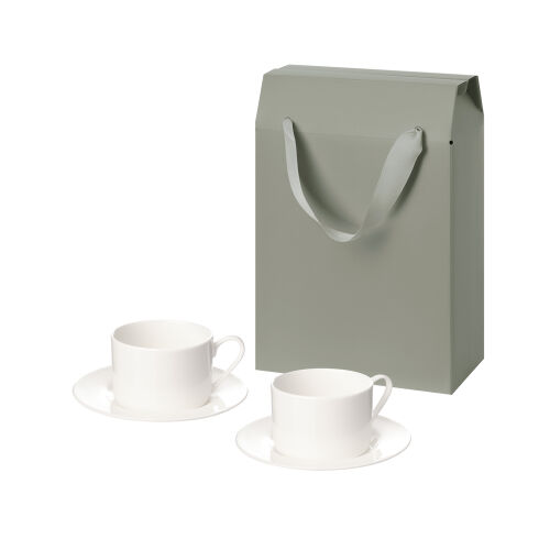 Подарочный набор Mokko в коробке-пакете (две чайных пары)
