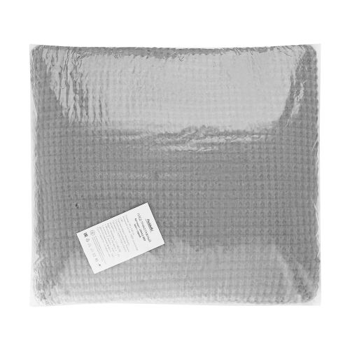 Плед Malta Soft вязаный, 160*90 см, серый 4