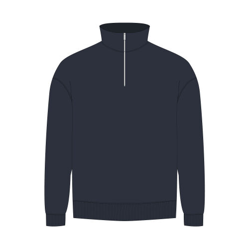 Толстовка на молнии унисекс FLOW, темно-синяя, размер 3XL/4XL 1 Толстовка на молнии унисекс FLOW, темно-синяя, размер 3XL/4XL 1