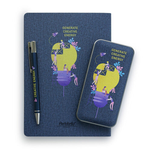 Внешний аккумулятор Твид PB (Tweed PB) 10000 mAh, синий 5