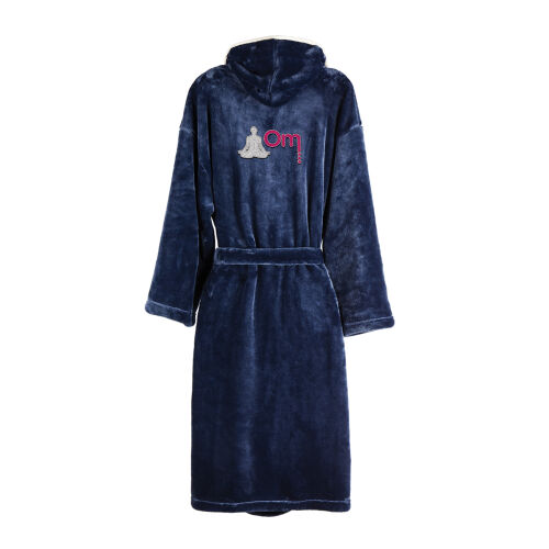 Банный халат VINGA Louis из rPET GRS, S-M, унисекс, 350 г/м² 3 Банный халат VINGA Louis из rPET GRS, S-M, унисекс, 350 г/м² 3