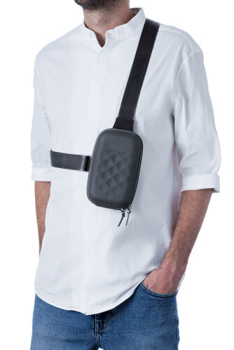 Дорожная сумочка Rollink Mini Bag Go 19,5x12x6 см, серая 6