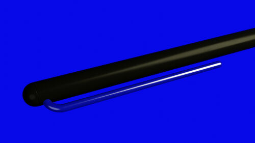 Шариковая ручка Pininfarina GrafeeX с синим клипом в чехле 6 Шариковая ручка Pininfarina GrafeeX с синим клипом в чехле 6