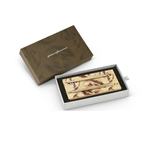 Набор из двух ручек Pininfarina Cambiano BOX CEDARWOOD 2 Набор из двух ручек Pininfarina Cambiano BOX CEDARWOOD 2