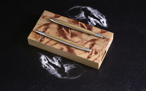 Набор из двух ручек Pininfarina Cambiano BOX CEDARWOOD 5 Набор из двух ручек Pininfarina Cambiano BOX CEDARWOOD 5