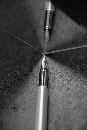 Перьевая ручка PININFARINA PF One SILVER 3