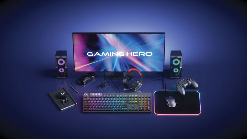 Игровой коврик для мыши с RGB-подсветкой 4 Игровой коврик для мыши с RGB-подсветкой 4