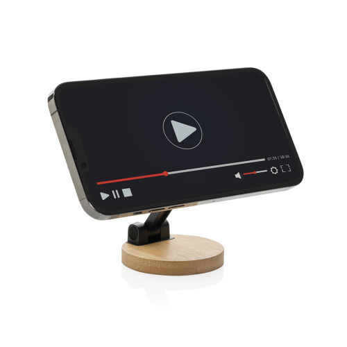 Подставка для телефона Magmount из бамбука и переработанного пла 2 Подставка для телефона Magmount из бамбука и переработанного пла 2