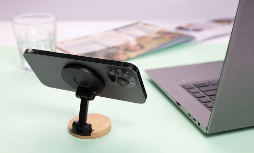 Подставка для телефона Magmount из бамбука и переработанного пла 6 Подставка для телефона Magmount из бамбука и переработанного пла 6