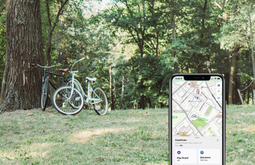 Велосипедный звонок Pedalfinder с технологией Find My 4