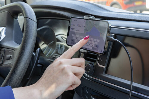 Автомобильный держатель для телефона Acar из переработанного пла 4 Автомобильный держатель для телефона Acar из переработанного пла 4