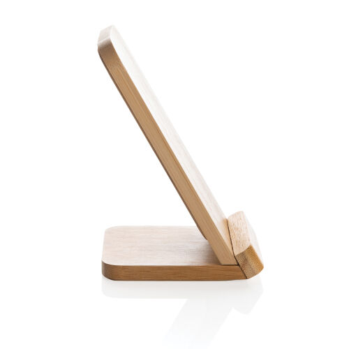 Док-станция Bamboo FSC® для беспроводной зарядки, 5 Вт 4