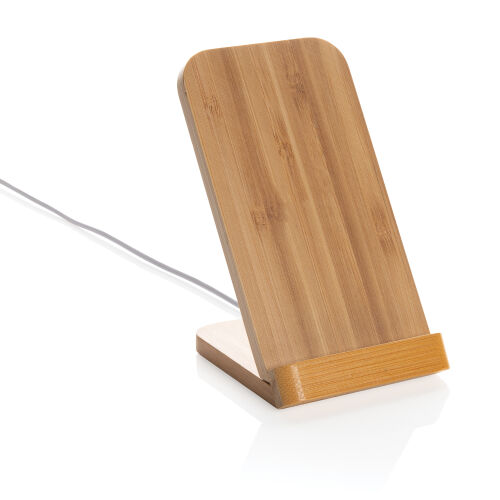 Док-станция Bamboo FSC® для беспроводной зарядки, 5 Вт 6
