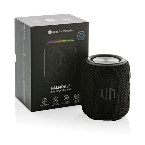 Колонка Urban Vitamin Palmdale IPx7 из переработанного пластика 2 Колонка Urban Vitamin Palmdale IPx7 из переработанного пластика 2