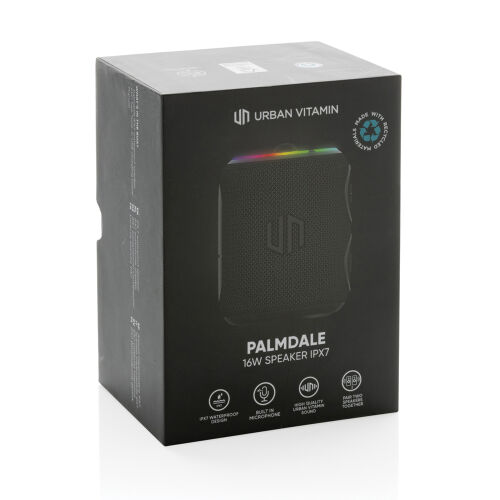 Колонка Urban Vitamin Palmdale IPx7 из переработанного пластика 6 Колонка Urban Vitamin Palmdale IPx7 из переработанного пластика 6