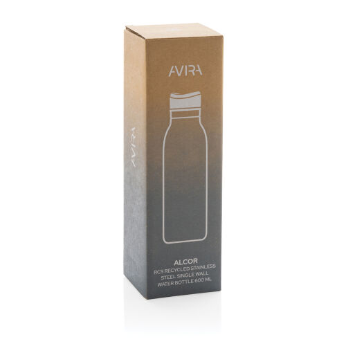Бутылка для воды Avira Alcor из переработанной стали RCS, 600 мл 7 Бутылка для воды Avira Alcor из переработанной стали RCS, 600 мл 7
