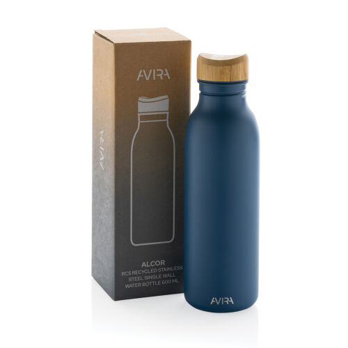 Бутылка для воды Avira Alcor из переработанной стали RCS, 600 мл 2 Бутылка для воды Avira Alcor из переработанной стали RCS, 600 мл 2