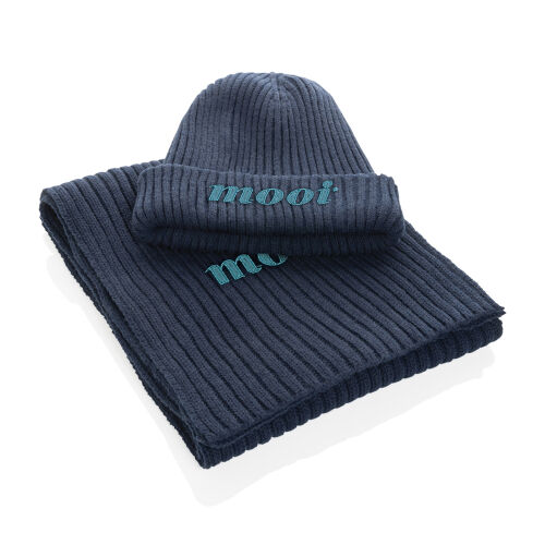 Вязаный шарф Impact из Polylana® AWARE™, 180x25 см 3 Вязаный шарф Impact из Polylana® AWARE™, 180x25 см 3