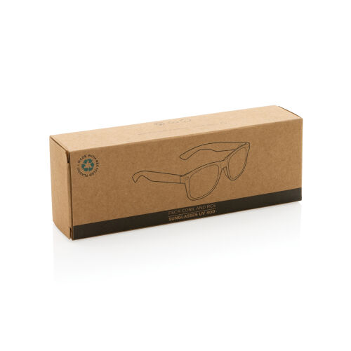 Солнцезащитные очки Cork из переработанного пластика, UV 400 7 Солнцезащитные очки Cork из переработанного пластика, UV 400 7