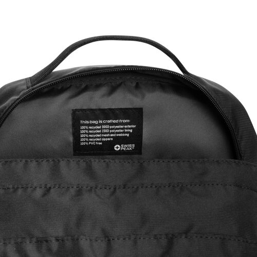 Рюкзак для ноутбука Swiss Peak Edin из rPET Aware™, 15.6" 1 Рюкзак для ноутбука Swiss Peak Edin из rPET Aware™, 15.6" 1