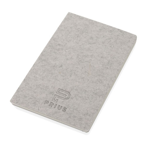 Блокнот Phrase из переработанных фетра и бумаги GRS, А5, 80 г/м² 3