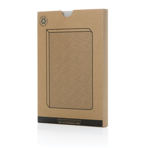 Блокнот Phrase из переработанных фетра и бумаги GRS, А5, 80 г/м² 1