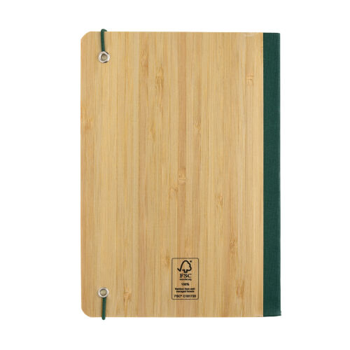Блокнот Scribe с обложкой из бамбука, А5, 80 г/м² 7