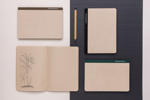 Блокнот Stylo из сахарного тростника (сертификат Bonsucro), A5 4
