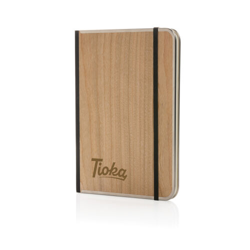 Блокнот Treeline в деревянной обложке FSC®, А5 1