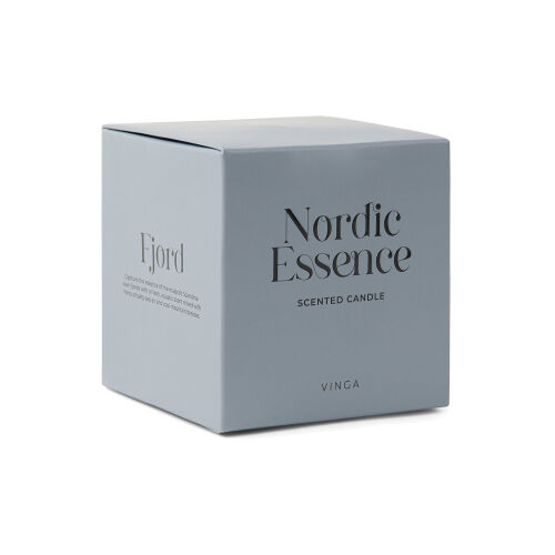 Маленькая ароматическая свеча VINGA Nordic Essence в стекле 3