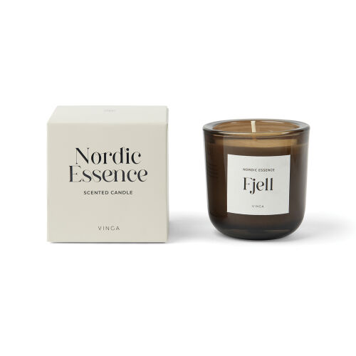 Маленькая ароматическая свеча VINGA Nordic Essence в стекле 1