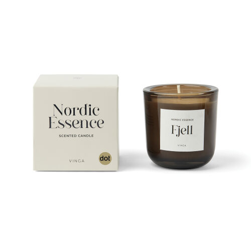 Маленькая ароматическая свеча VINGA Nordic Essence в стекле 4